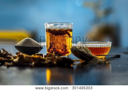 Best Home Remedy To Treat Acne And Pimple On Wooden Surface I.e. Tamarind Pulp,semolina And Gram Flo