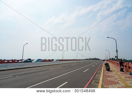 Tainan, Taiwan - April 11, 2019 :  Taijiang National Park On The Morning