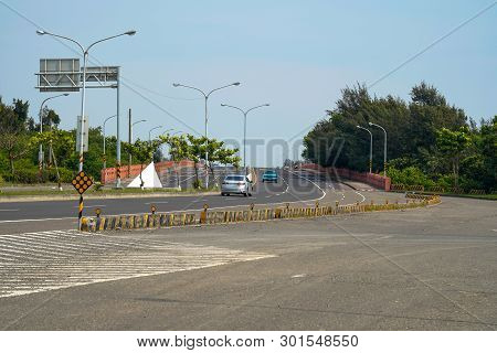 Tainan, Taiwan - April 11, 2019 :  Taijiang National Park On The Morning