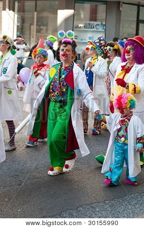 Carnaval de Ourem, Portugal