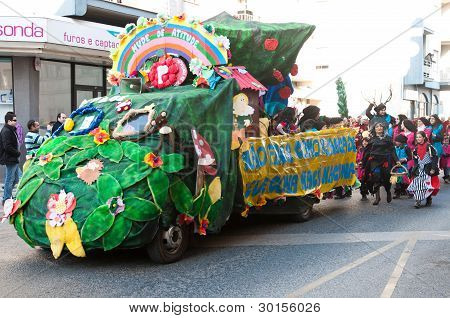Carnaval de Ourem, Portugal