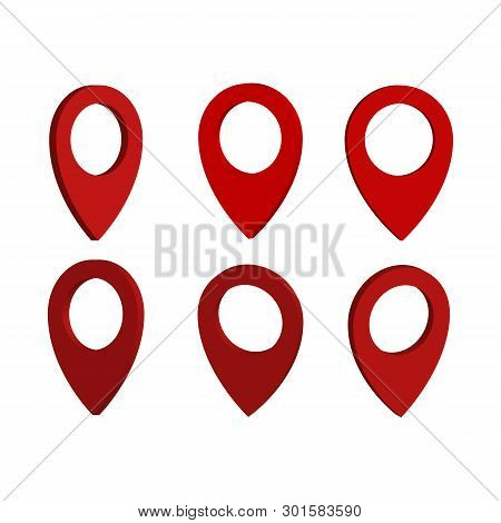 Pointer Icon 3D Set. Vectro Eps10