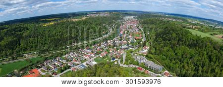 An image of a panoramic view to Sulz Germany