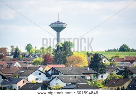 An image of the water tower at Sulz Germany
