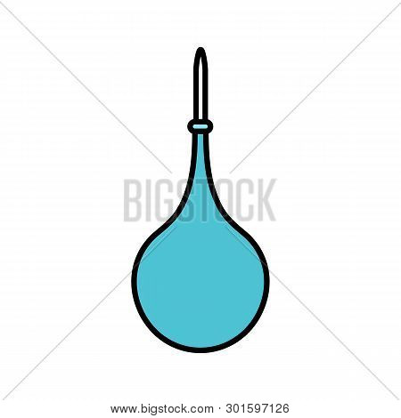 A Large Round Medical Rubber Pear, An Enema For Cleansing The Bowels And Curing Diseases, A Simple  