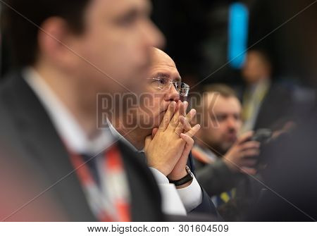 Brussels, Belgium - May 14, 2019: Eap Eastern Partnership. Meeting Of Eu Leaders At The Eu Headquart