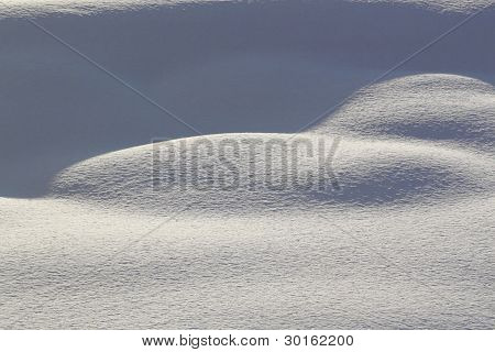 Snö fältet