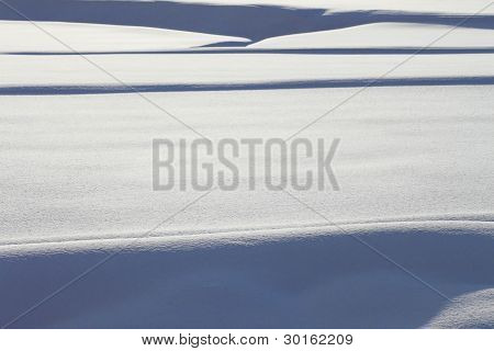 Snö fältet