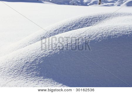 Snö fältet