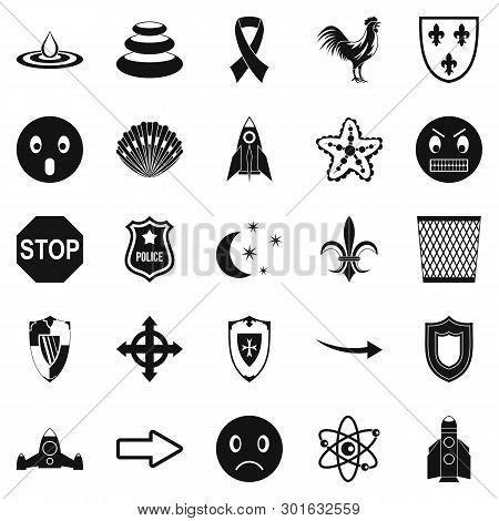 Favour Icons Set. Simple Set Of 25 Favour Icons For Web Isolated On White Background