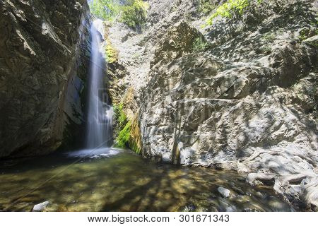 Millomeris Waterfalls In Cyprus