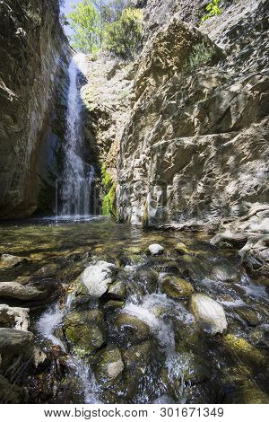 Millomeris Waterfalls In Cyprus