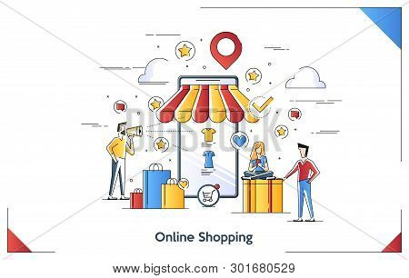 Flat Line Art Vector Photo Free Trial Bigstock
