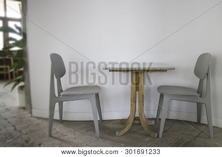 Living Room In Coffee Shop, Stock Photo