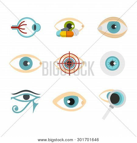 Human Eye Icon Set. Image & Photo (Free Trial) | Bigstock
