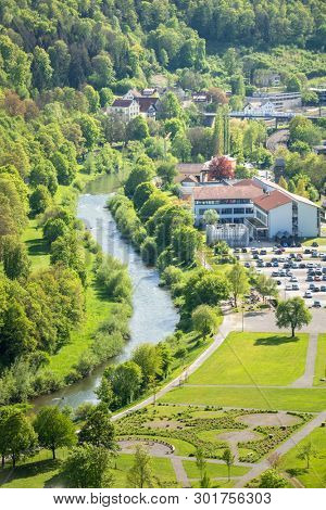 An image of the river Neckar at Sulz Germany