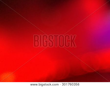 Blur, Abstract Background, Bokeh, Red Gradient With Small Patches Of Dark Color.