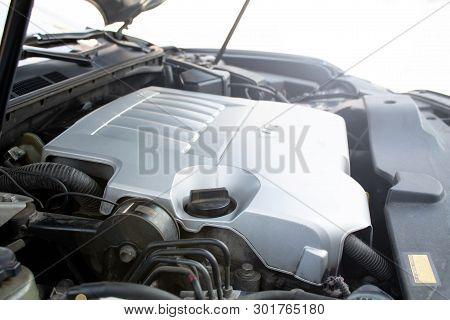 Car Engine Compartment