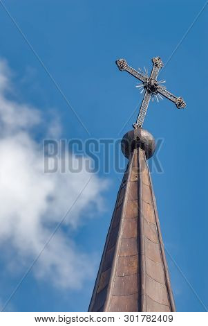 Krestovozdvizhensky Church. Vozdvizheny Kresta Gospodnyas Church. Tobolsk. Russia