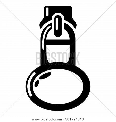 Overcoat Zip Icon. Simple Illustration Of Overcoat Zip Icon For Web
