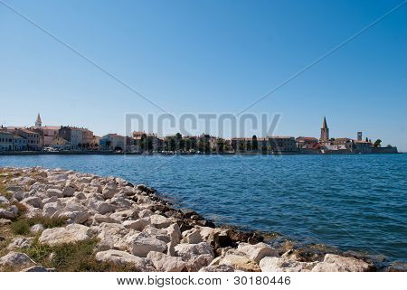 Porec pohledu od severu