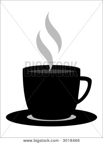 Caffè nero su bianco
