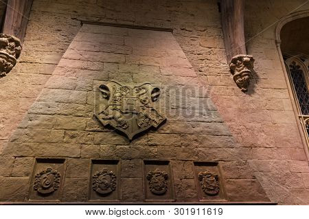 London, Uk; October 23, 2013; Warner Bros Studios London Tour, With The Sets And Original Material O