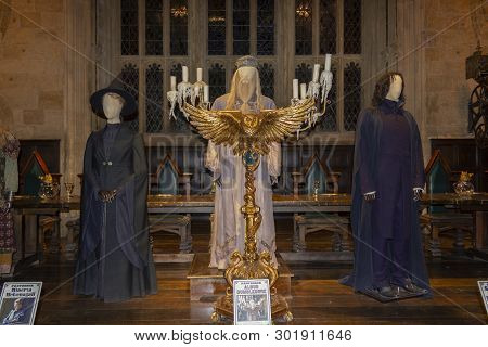 London, Uk; October 23, 2013; Warner Bros Studios London Tour, With The Sets And Original Material O