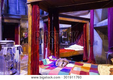 London, Uk; October 23, 2013; Warner Bros Studios London Tour, With The Sets And Original Material O