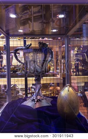 London, Uk; October 23, 2013; Warner Bros Studios London Tour, With The Sets And Original Material O