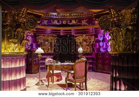 London, Uk; October 23, 2013; Warner Bros Studios London Tour, With The Sets And Original Material O