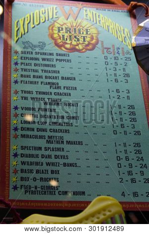 London, Uk; October 23, 2013; Warner Bros Studios London Tour, With The Sets And Original Material O