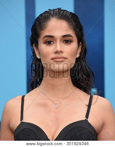 LOS ANGELES - MAY 18:  Danube Hermosillo arrives for the 'Godzilla: King of the Monstersl' Hollywood Premiere on May 18, 2019 in Hollywood, CA                
