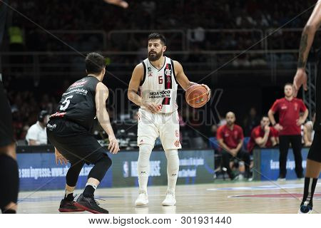 Rio, Brazil - May 19, 2019: Balbi Players During Flamengo Vs. Franca For The First Play-off Of The F