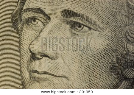 On dolarlık banknot