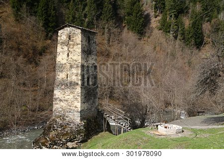 In Georgia Mestia The Old Village