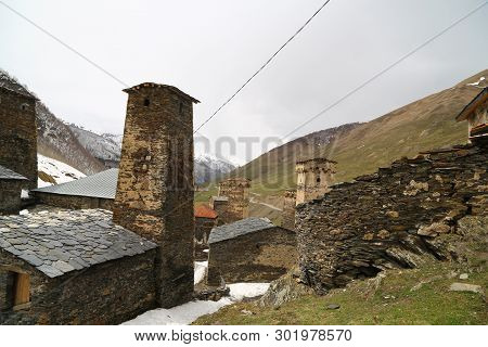 In Georgia Mestia The Old Village