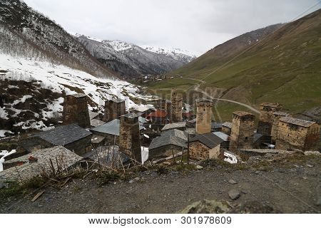 In Georgia Mestia The Old Village