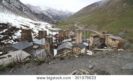 In Georgia Mestia The Old Village