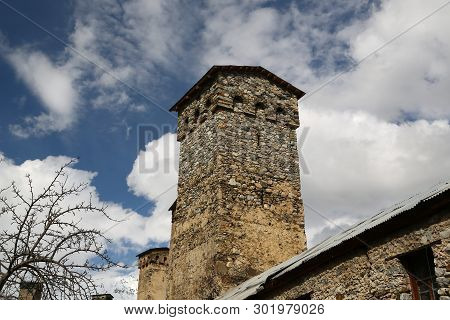 In Georgia Mestia The Old Village