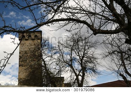 In Georgia Mestia The Old Village