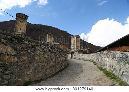 In Georgia Mestia The Old Village