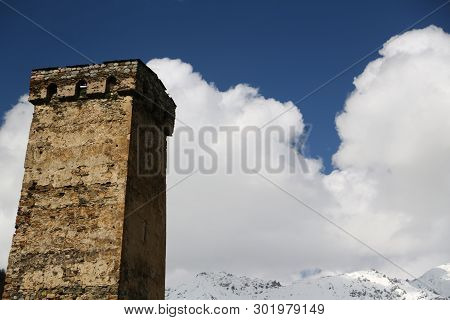 In Georgia Mestia The Old Village