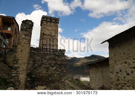 In Georgia Mestia The Old Village
