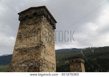 In Georgia Mestia The Old Village