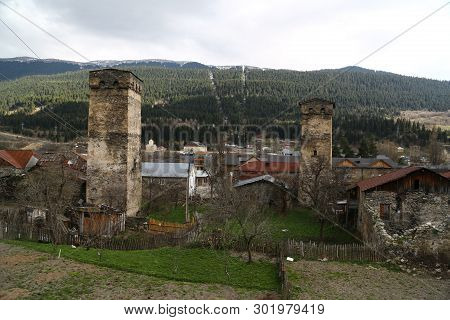 In Georgia Mestia The Old Village