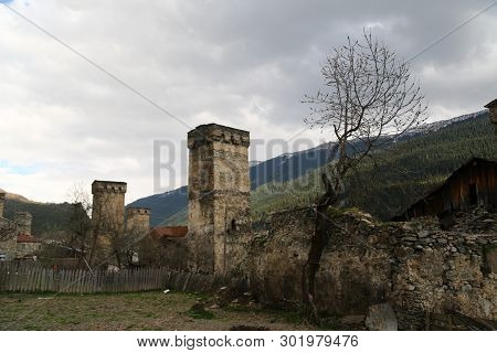 In Georgia Mestia The Old Village
