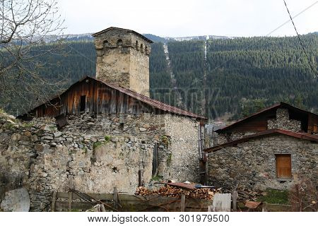 In Georgia Mestia The Old Village