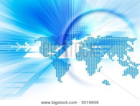 Travel Abstract Background