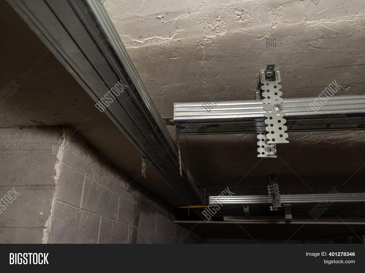 Metal Frame On Ceiling Image & Photo (Free Trial) Bigstock